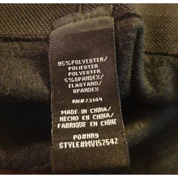 Women's Fleece Lined Leggings Hi Rise Thermal Fleece Tights Black Navy S/M NWOT - Picture 6 of 6